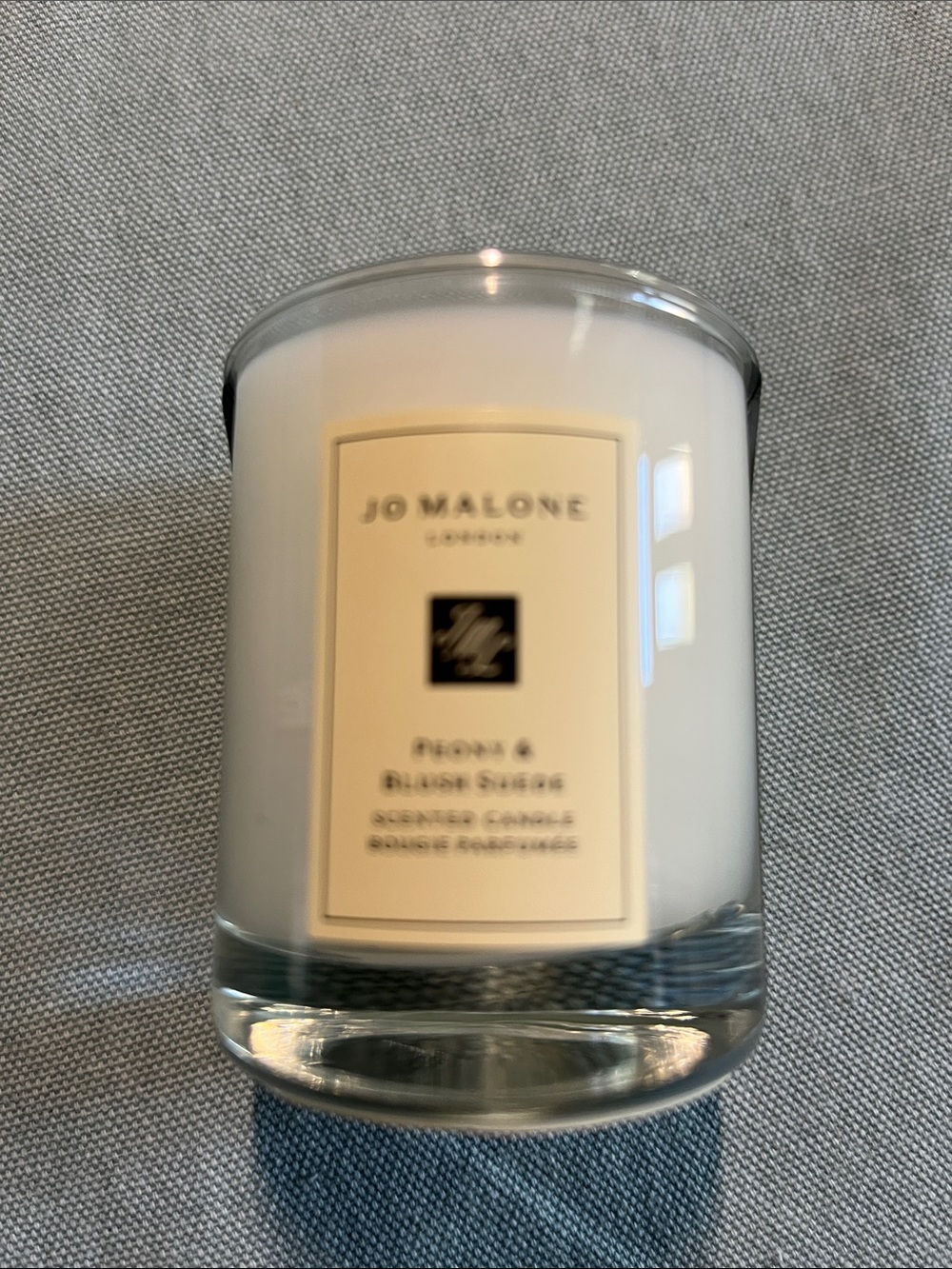 Jo Malone Cream & Clear Glass Votive Candle